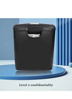 Document Shredder Strip Cut, Paper Shredder 6 Sheets ,P-2 Security Level , 3-Mode Design Shred for Home Office , Durable and Fast , With Overheating Protection Portable Handle and 10L Waste Container - pzsku/Z76ED87B77339467B311CZ/45/_/1701080598/0c17f146-e6c7-43cb-b25d-84635180ade7