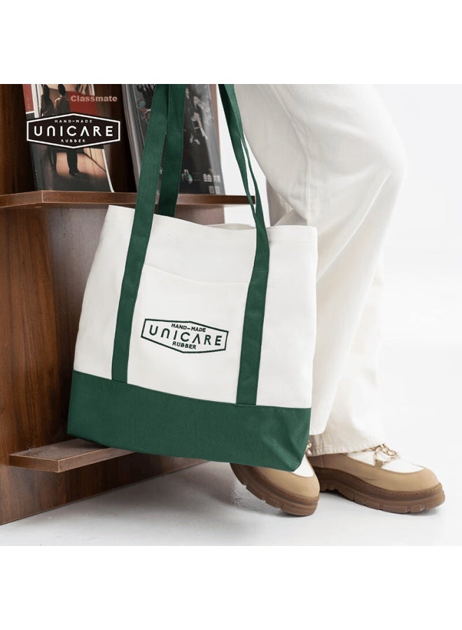 Unicare 38 Festival Women's Day Gift Lightweight Canvas Tote Bag Portable Shopping Bag Handheld Tote Bag - Image 1