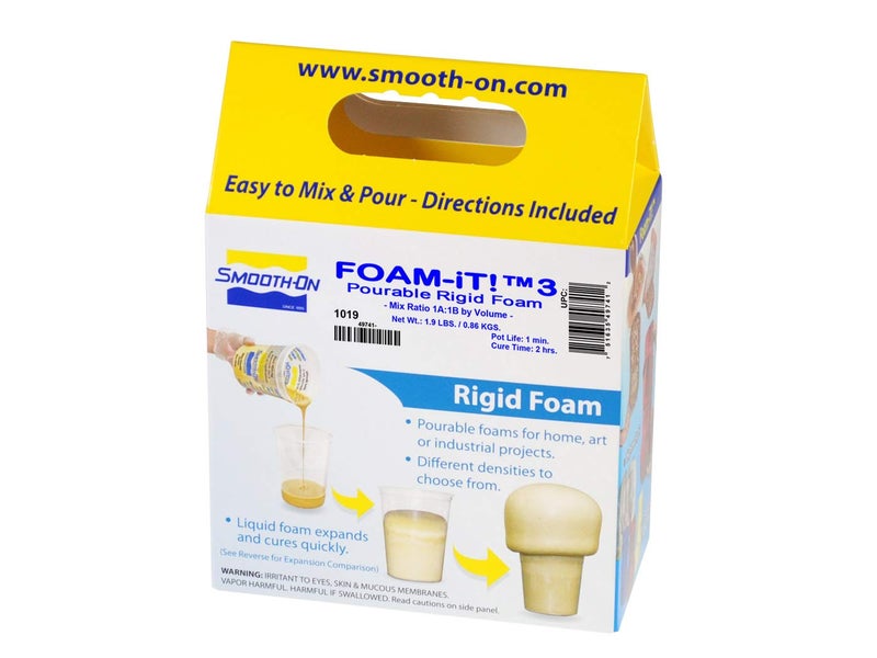Smooth-On Foam-iT! 3 - Rigid Polyurethane Foam - Pint Unit