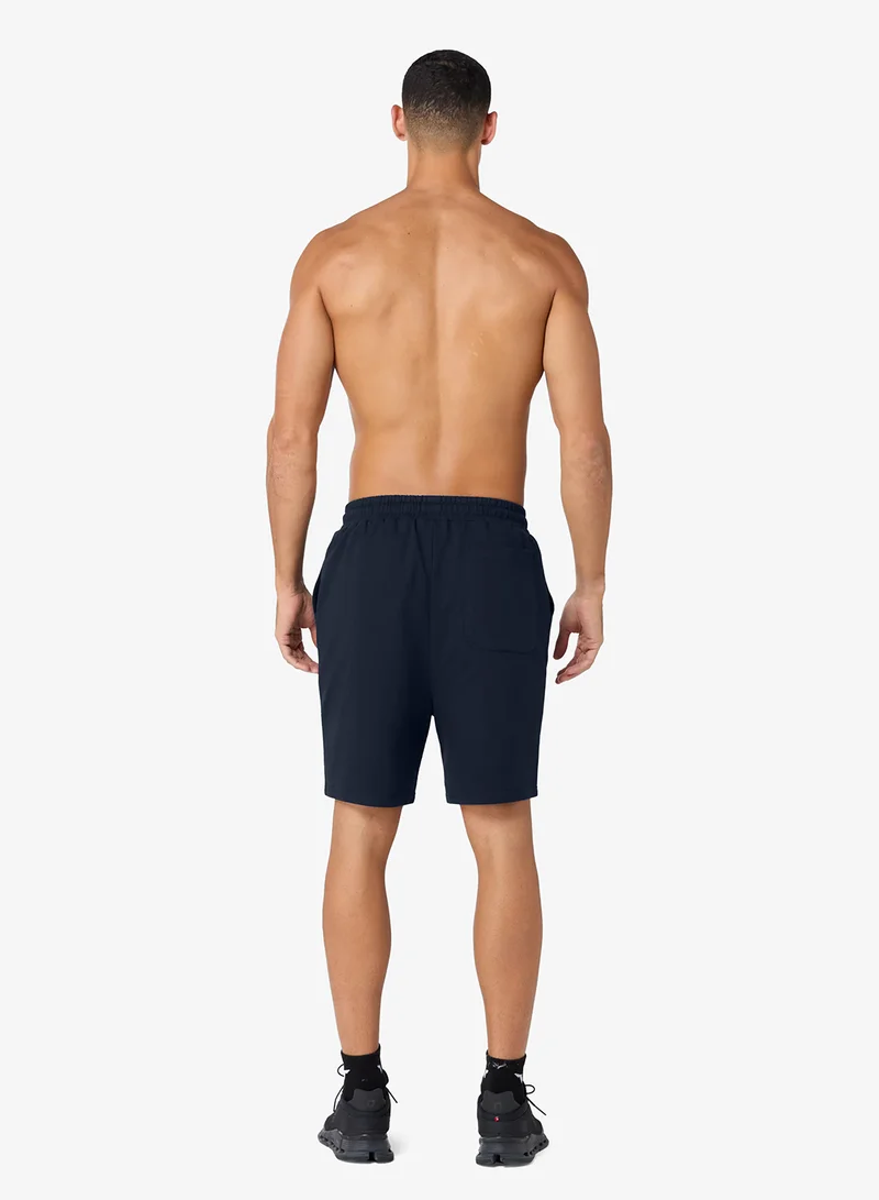Squatwolf Navy 7" Relaxed Sweat Shorts for Men | Best Price UAE