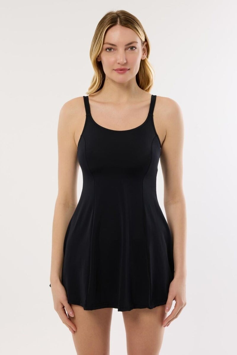 Ayyıldız Crescent Moon 49630 Black Skirted Swimsuit  - Image 1