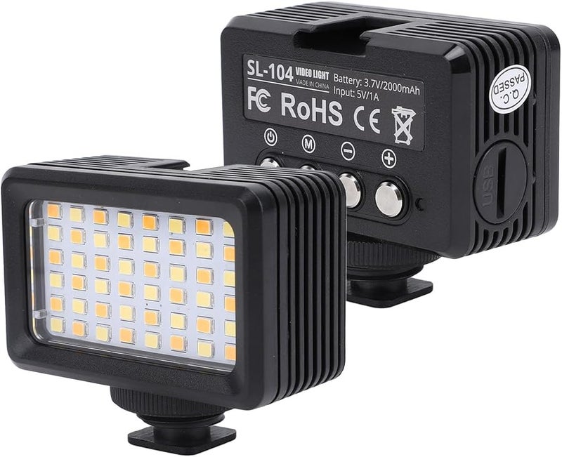 Portable Dive LED Video Light 40m 2700K to 5600K Adjustable Color Temperature High Power LED - Image 3