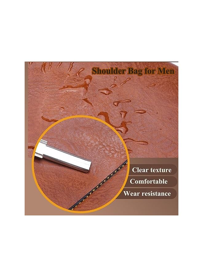 Jeep Buluo Crossbody Sling Bag, Jeep Buluo Body Chest Shoulder Bag for Men Women Casual Shoulder Backpack Bag, Waterproof Leather Chest Casual Daypack with Usb Charging Port for Travel Hiking - Image 5