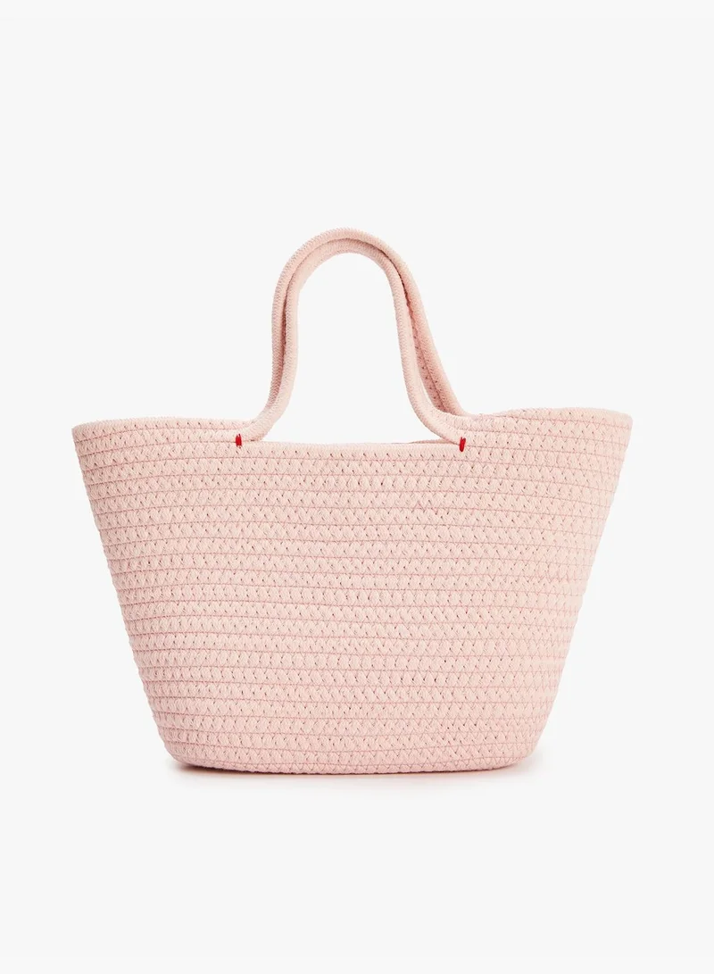 KOTON Knitted Beach Bag with A Handle