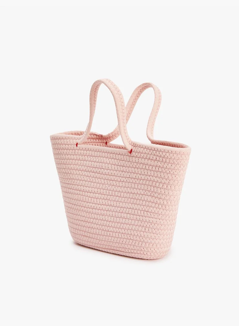 KOTON Knitted Beach Bag with A Handle