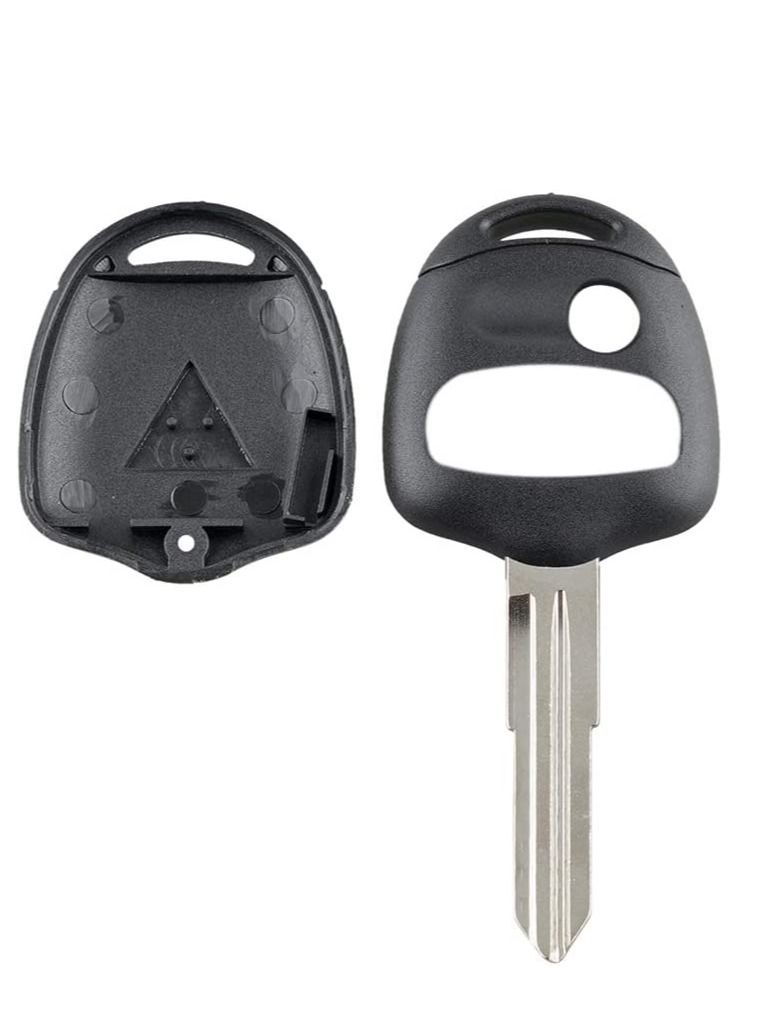 althiqahkey 3 Buttons Remote Key Shell Case  with Uncut Blade for Mitsubishi Lancer EVO Outlander Colt Mirage Replacement Protection Cover - Image 2