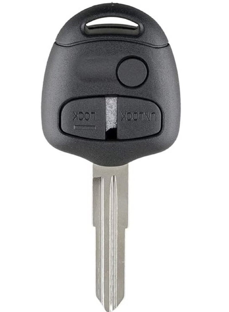 althiqahkey 3 Buttons Remote Key Shell Case  with Uncut Blade for Mitsubishi Lancer EVO Outlander Colt Mirage Replacement Protection Cover - Image 5