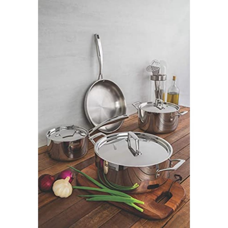 Grano 16 cm 1.7L Stainless Steel Saucepan with Tri-ply Body - Image 5