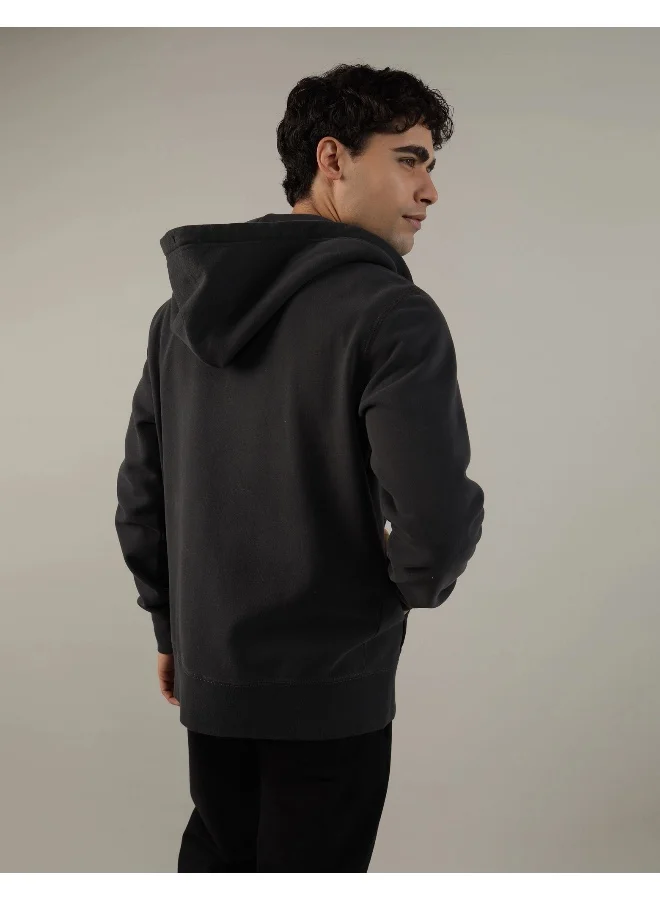 American Eagle AE Super Soft Icon Graphic Zip-up Hoodie