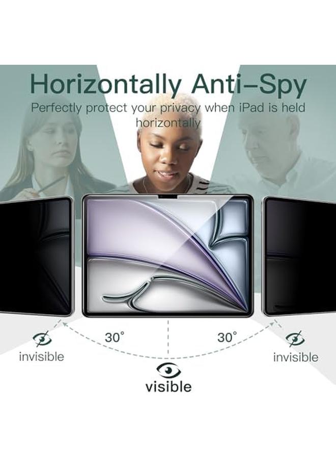 Jetech Privacy Screen Protector For Ipad Air 13 Inch M2 2024 With Easy Installation Tool Anti Spy Tempered Glass Film 1 Pack - Image 1