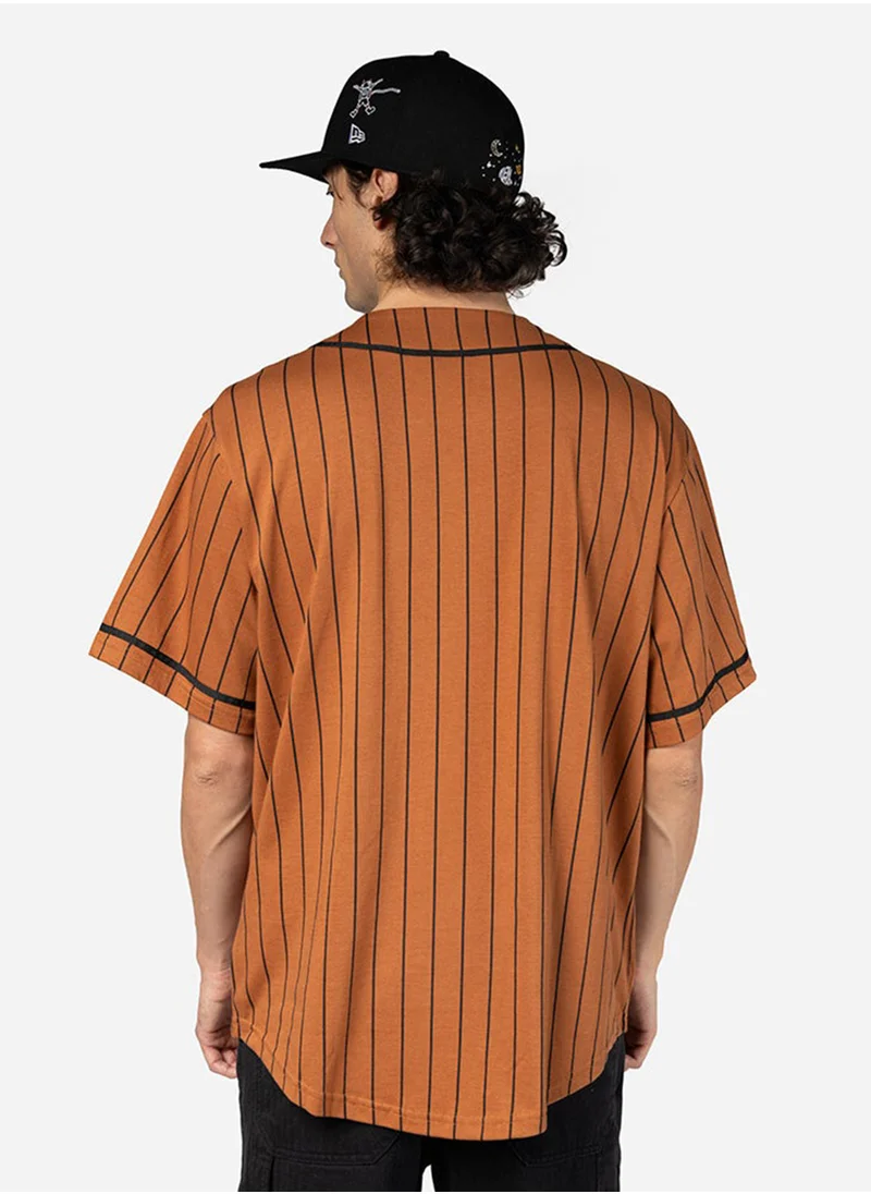 NEW ERA Pinstripe Logo Jersey