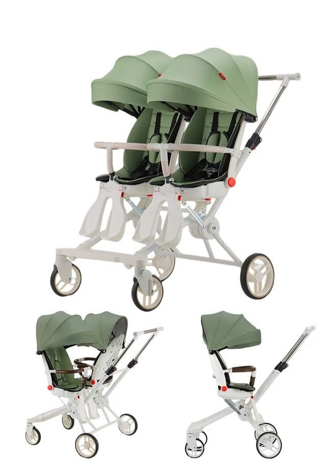 Baby & Toddler Double Stroller, Swivel Seat, Sturdy and Easy Fold Design, Double Stroller with Footboard and Sun Canopy - pzsku/Z76EE8CB59F920905C446Z/45/_/1737811228/06af9ac9-e812-4d26-bfa2-295aa09327b0