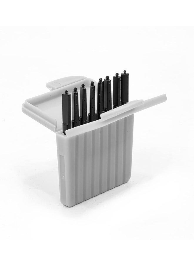 Tingoton - 40-PCS 1mm Hearing Aid Ear Wax Guard Filters Cleaning Tool Accessories Hearing Aid Wax Guard Filters for phonak, widex, and Resound Hear Clear Hearing aid Filters - Image 1