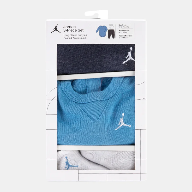 Nike Kids' 3-Piece Bodysuit Box Set