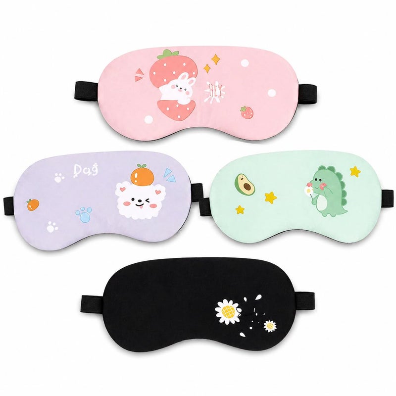 Therapeutic Cooling Eye Mask with Gel Insert for Puffy Eyes and Headache Relief, Comfortable Cotton Sleep Mask for Relaxation and Nighttime Comfort