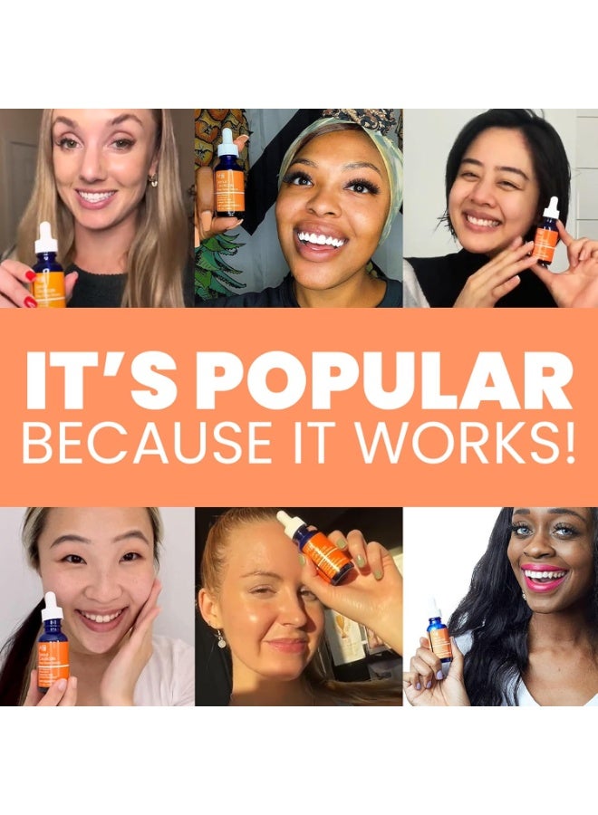 seoulceuticals Korean Skin Care 20% Vitamin C Hyaluronic Acid Serum + CE Ferulic Acid - Potent Anti Aging Vit C, Anti Wrinkle K Beauty Skincare 1oz - Image 4