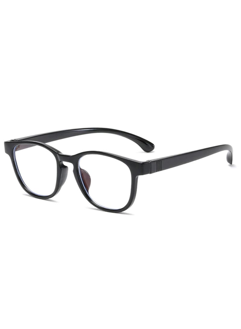 AROAQ Kids Computer Glasses Blue Light Blocking Filter Gaming Goggles Silicone Frame Child Anti Blue Ray Eyewear Black T1 - Image 1