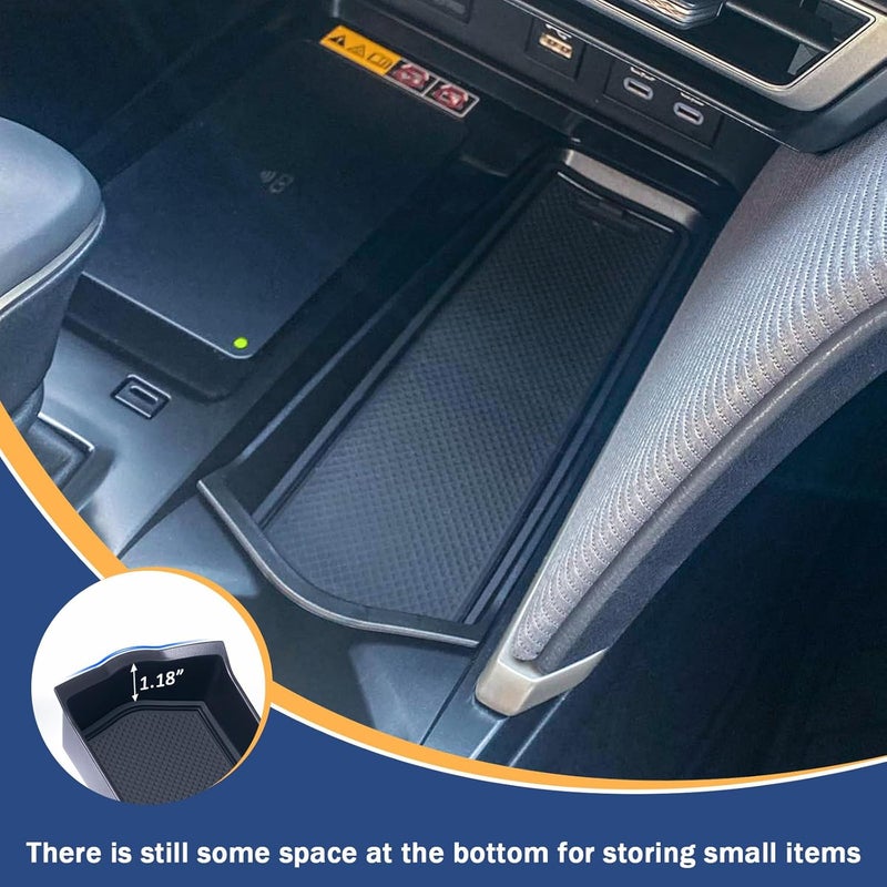 TOPINSTALL Front Center Console Tray Compatible with 2025 Toyota Camry Accessories, Gear Shifter Right Side Console Organizer Inserts Storage Interior Accessories - Image 5