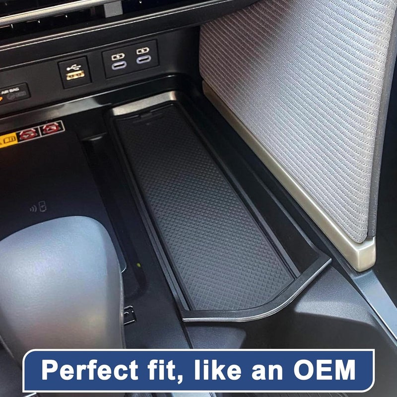 TOPINSTALL Front Center Console Tray Compatible with 2025 Toyota Camry Accessories, Gear Shifter Right Side Console Organizer Inserts Storage Interior Accessories - Image 2