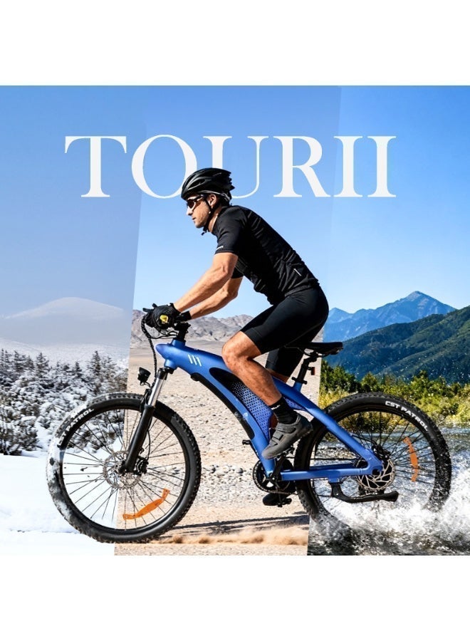 TOURII Q5 Electric Mountain Off-Road Bike, 650W, 48V 13Ah, 27.5 inch - Image 3