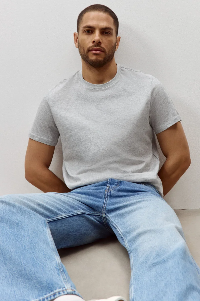 H&M Cotton T-shirt Regular Fit