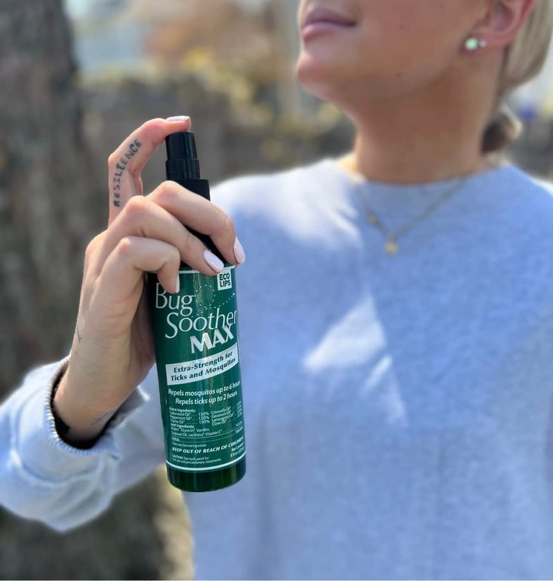 Bug Soother MAX - Extra Strength Natural Gnat, Tick, and Mosquito Repellent, 2 Pack 8 fl oz w/Free 1 oz. DEET-Free Bug Spray Deterrent - Safe for Adults & Environment - Made in USA - Image 4