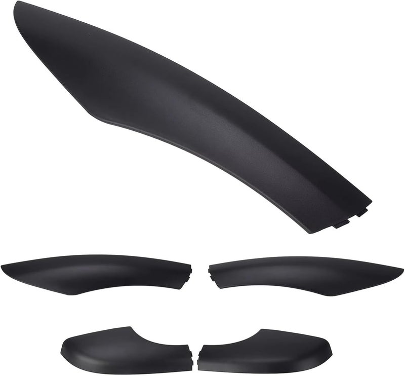 Roof Rack Rail Cap Compatible with Yeti for SUV 2009 2010 2011 2012 2013 2014 2015 2016 2017 2018 Roof Luggage for Cargo Rack Rail Cover End(Front Left) - Image 3