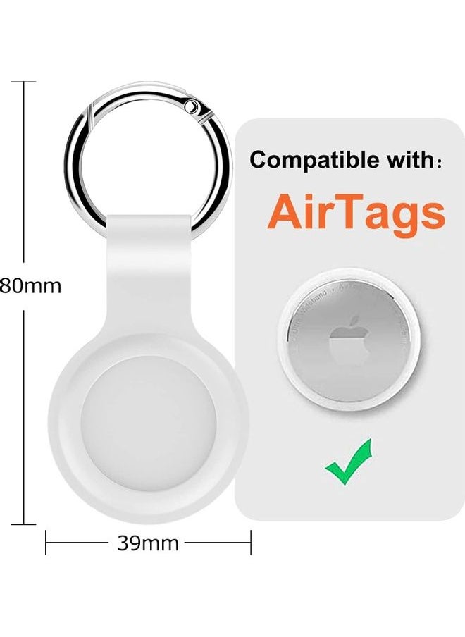 NIBEMINENT - Protective Cover For Apple AirTag White - Image 1