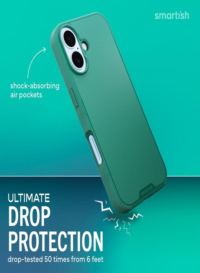 Smartish® iPhone 2025 MagSafe Case - Gripmunk Magnetic Slim Case [Lightweight + Protective] Thin Grip Cover with Microfiber Lining for Apple iPhone 2025 - So Jaded - Image 2