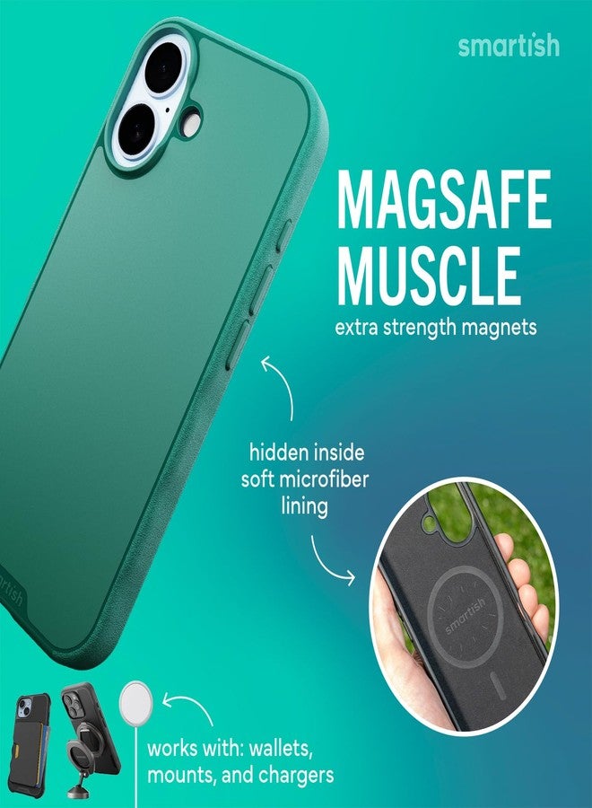 Smartish® iPhone 2025 MagSafe Case - Gripmunk Magnetic Slim Case [Lightweight + Protective] Thin Grip Cover with Microfiber Lining for Apple iPhone 2025 - So Jaded - Image 3