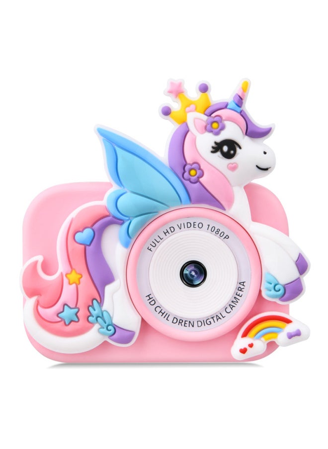 Y8 HD Children Digital Camera Student Party Photo Video Recorder Game Children SLR HD Camera Toy-Color:Light Purple (without Memory Card + Card Reader)  - Image 5