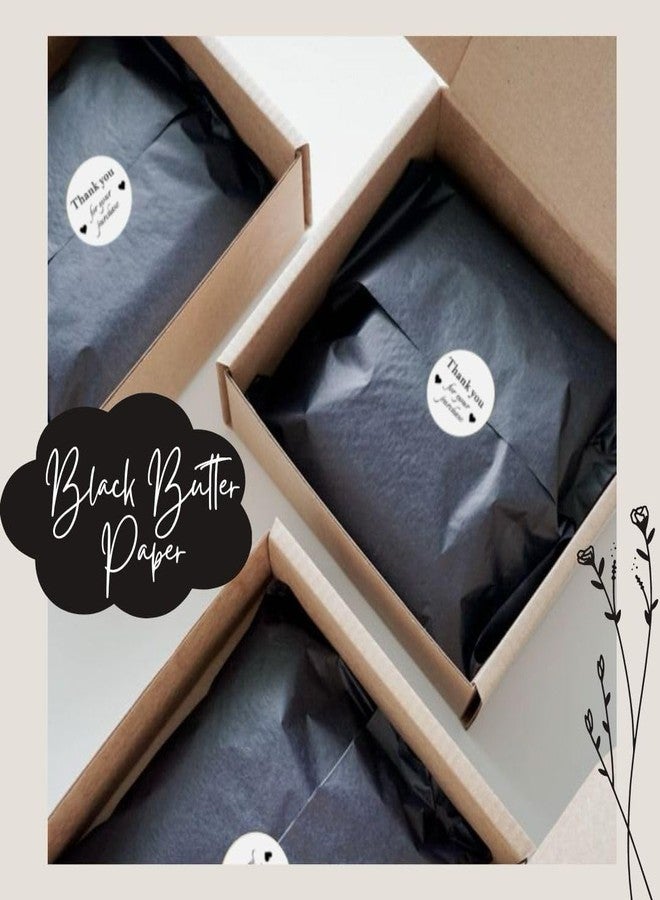 Purple Papers Black Tissue Paper for Gift Bags - 15"x20" Sheets (Pack of 100) - Bulk Black Tissue Paper Sheets for Wrapping, Crafting, and Gift Wrapping - Image 3