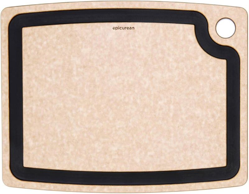 Epicurean Gourmet Series Cutting Board with Juice Groove 145Inch by 1125Inch NaturalSlate - Image 1