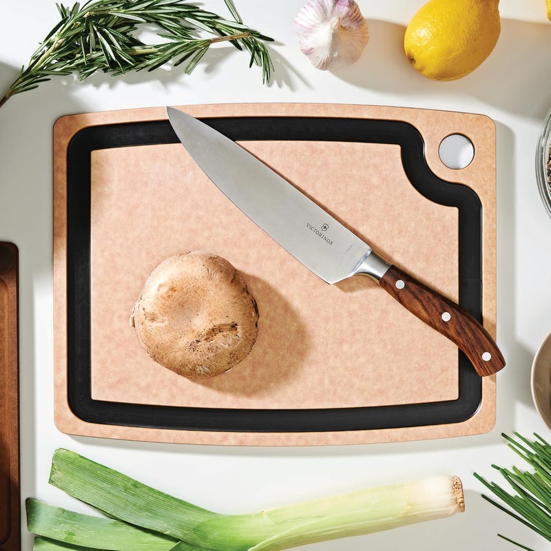 Epicurean Gourmet Series Cutting Board with Juice Groove 145Inch by 1125Inch NaturalSlate - Image 2