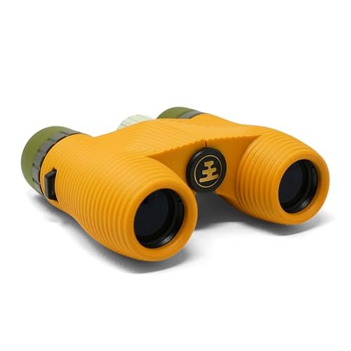 Nocs Provisions Standard Issue 10x25 Waterproof Binoculars, 10X Magnification, Bak4 Prism, Wide View Multi-Coated Lenses for Bird Watching, Hiking & Backpacking - Beeswax Yellow - Image 1