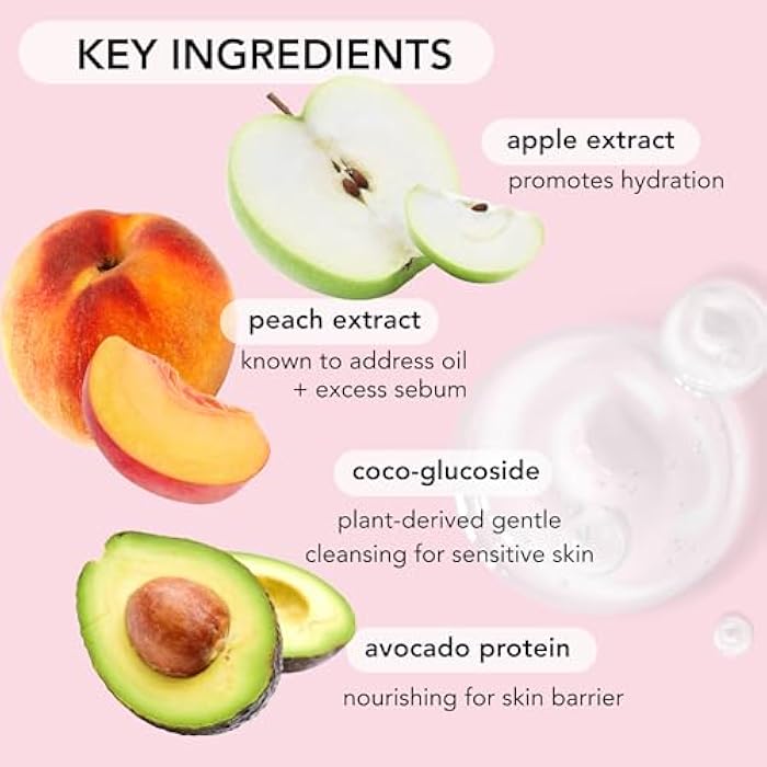 Saturday Skin Face Cleanser Hydrating Foam Cleanser Natural ingredients Anti-aging | Makeup Remover and Face Wash | Fragrance Free Ideal for Sensitive, Dry Skin Korean Skincare - Image 5