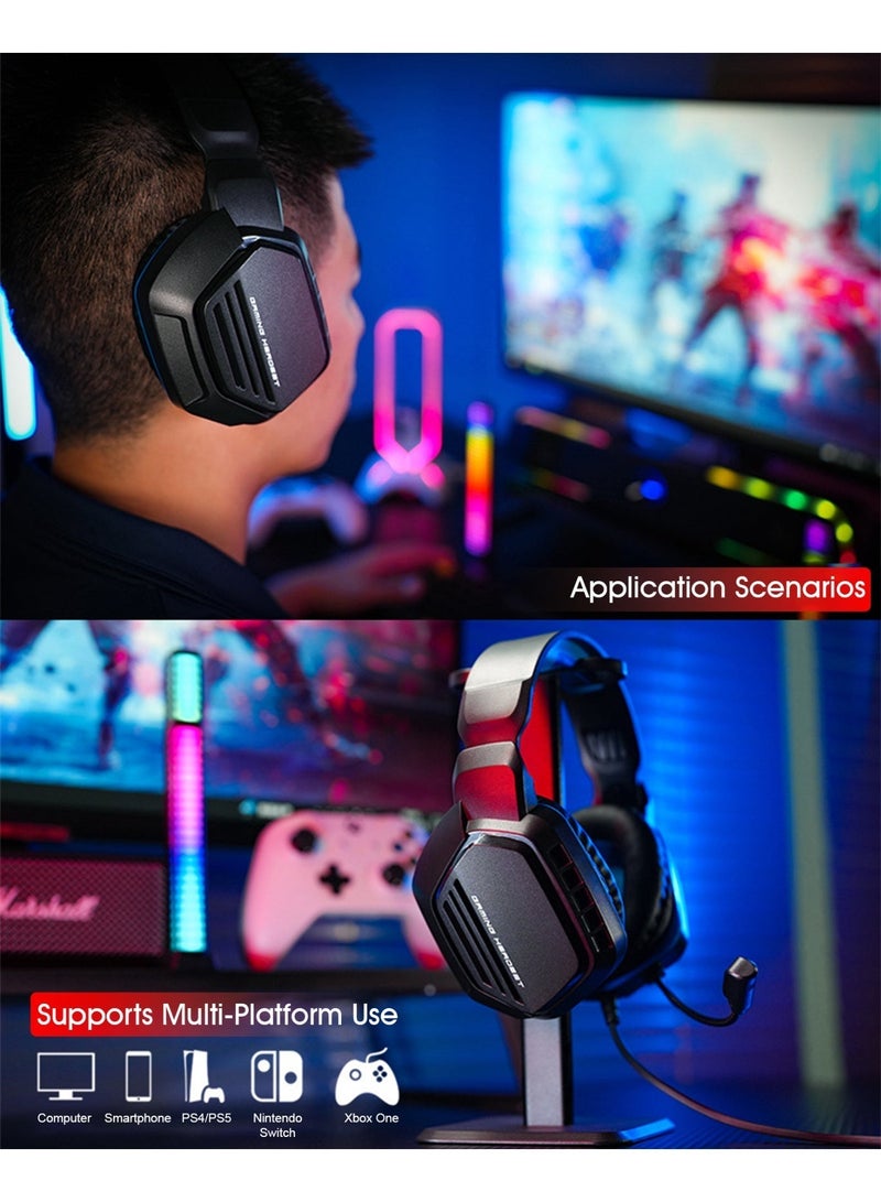 DUDAO X30-R 3.5MM GAME HEADPHONE RED - Image 2