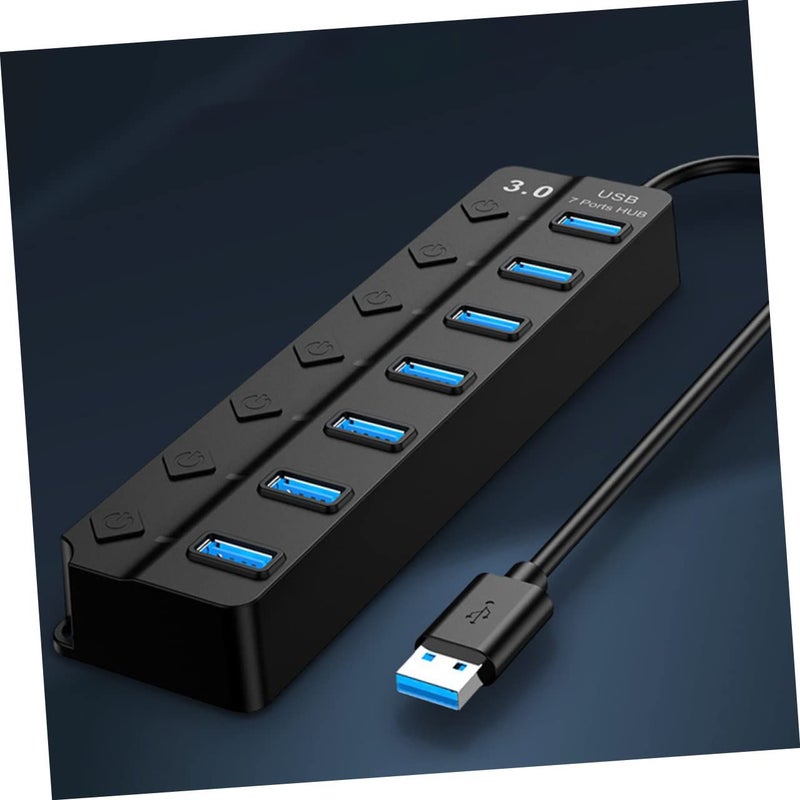 USB C Hub High Speed Data Transfer Led Indicator External Power Supply For Laptop - Image 3