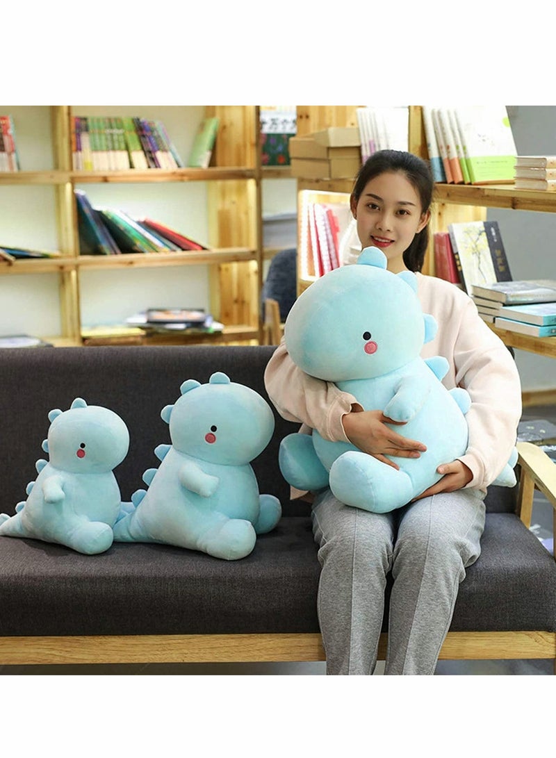 KASTWAVE Plush Toys, Cute Dinosaur Plush Toys, Fat Dinosaur Stuffed Animals Toys Dolls, Soft Plush Stuffed Animal Dino Plushie, Birthday Gifts for Kids Girls Boys Blue 12 inch - Image 4