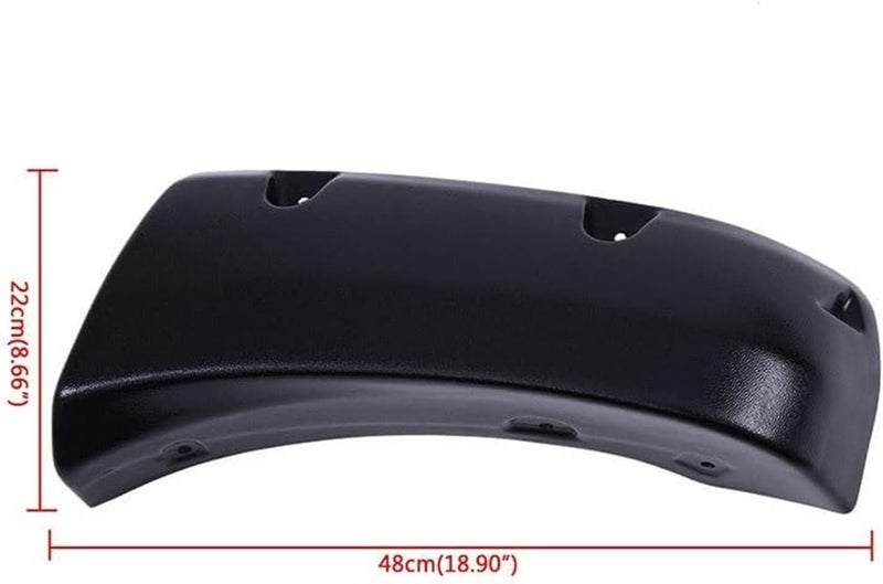 Wivplex Car Mudguards Fender Flares for Nissan Titan - Image 3