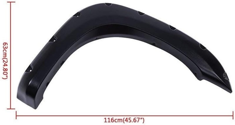 Wivplex Car Mudguards Fender Flares for Nissan Titan - Image 2