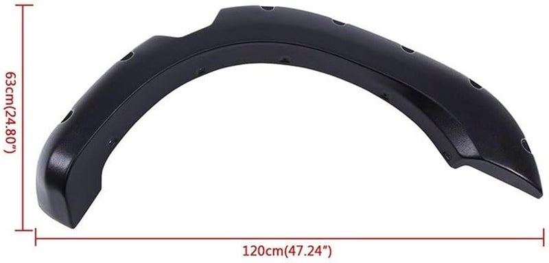 Wivplex Car Mudguards Fender Flares for Nissan Titan - Image 4