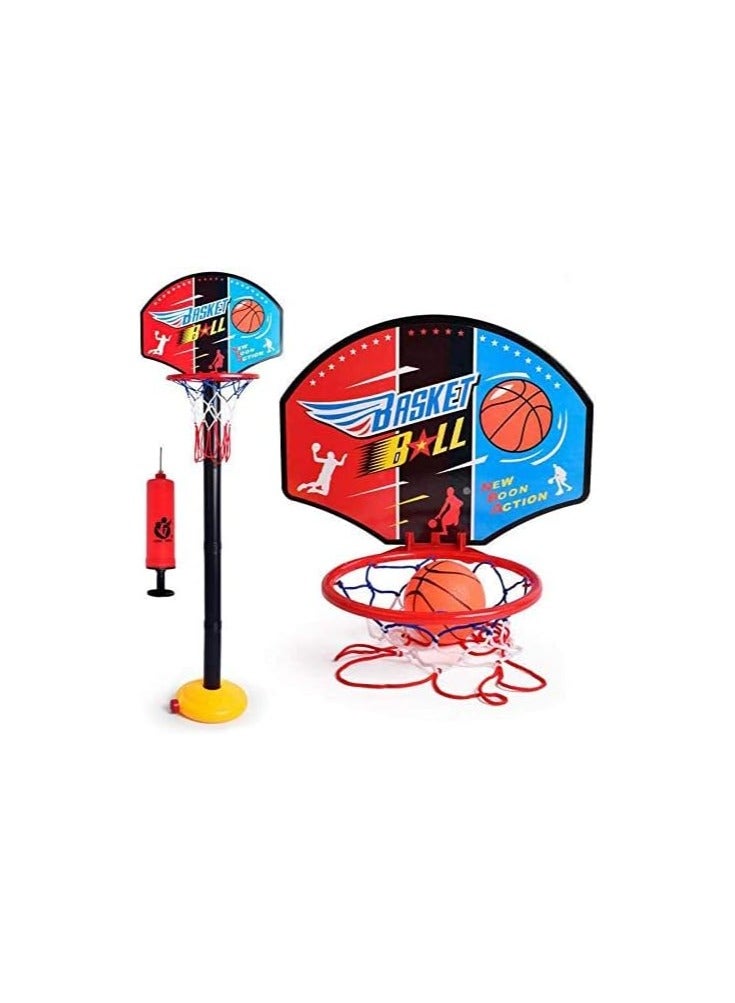 Generic Adjustable basketball stand outdoor indoor sports toys children portable basketball hoop toy  - Image 3