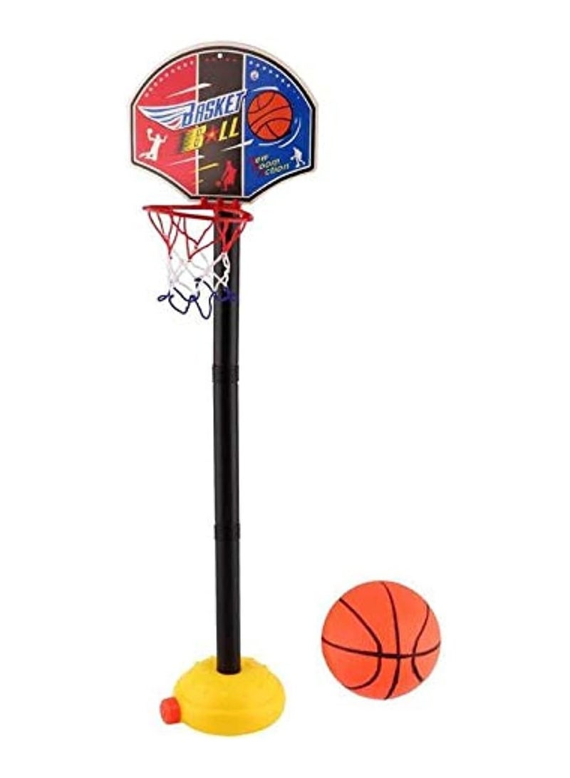 Generic Adjustable basketball stand outdoor indoor sports toys children portable basketball hoop toy  - Image 1