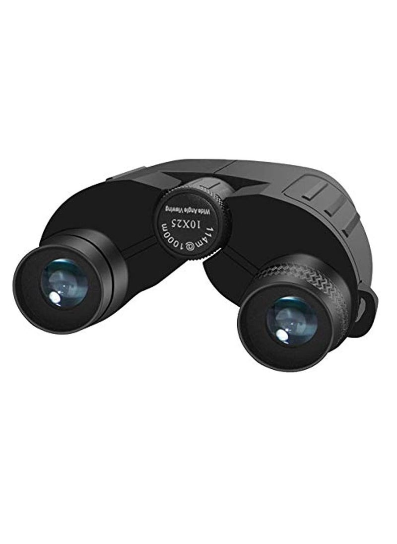 Generic - 10X25 Small Compact Lightweight Binoculars For Adults Kids Bird Watching Traveling Hiking Wildlife Watching Clear View Easy To Focus Pocket Folding Binoculars For Opera - Image 1