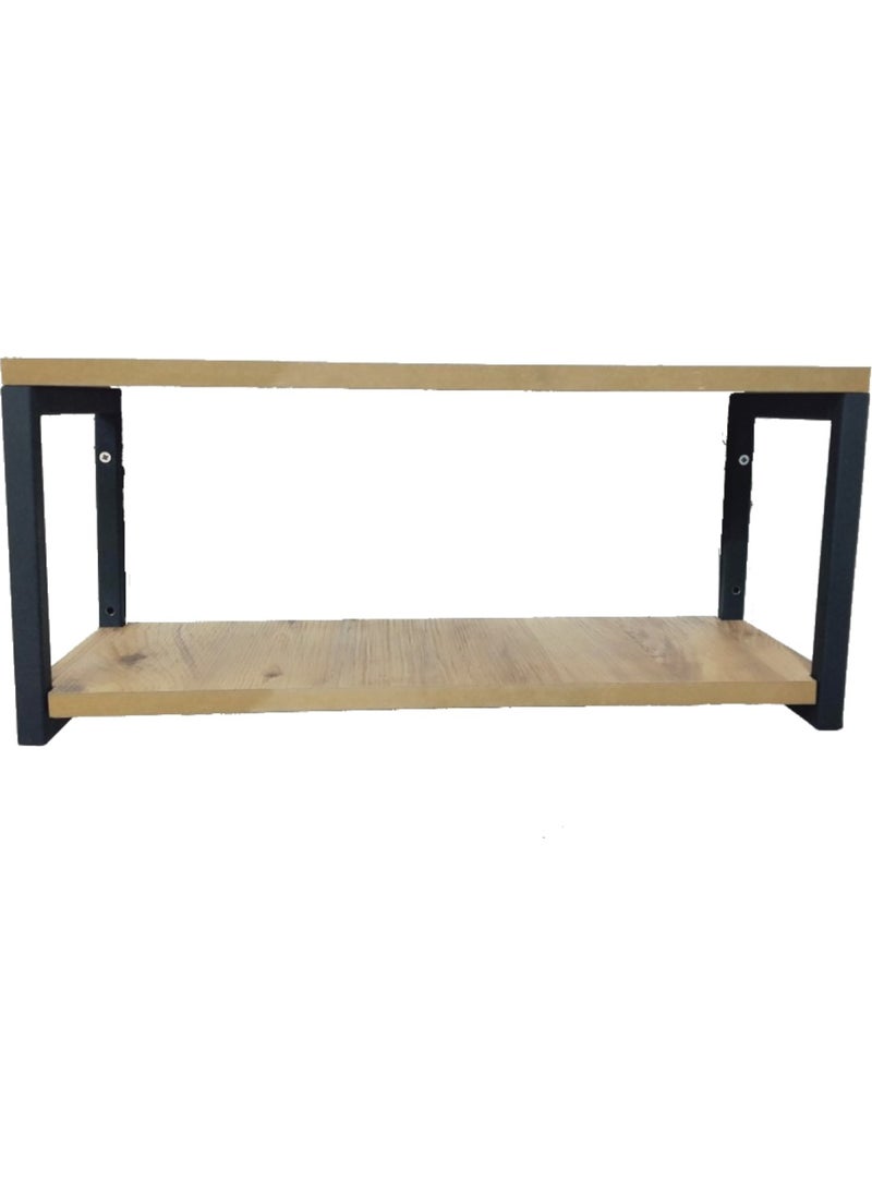 A-design Decorative Metal Shelf Leg Set 2 Pieces Shelf Legs + Dowel + Screw  - Image 1