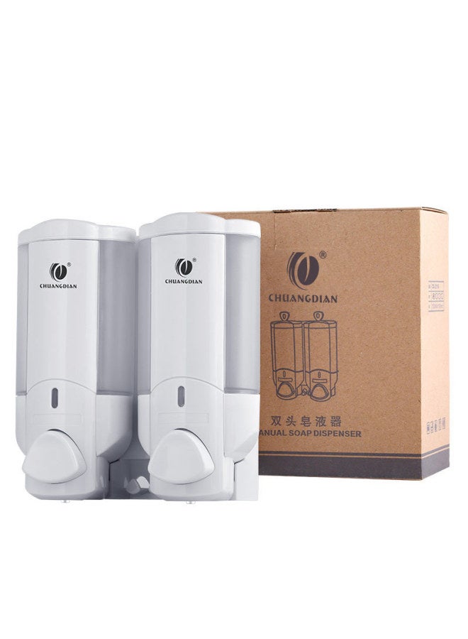 CREATIVE POINT Manual Soap Dispenser Hotel Home Use Bathroom Wall-mounted Soap Dispenser Bathroom Soap Dispenser Chuangdian Cdwk - Image 2