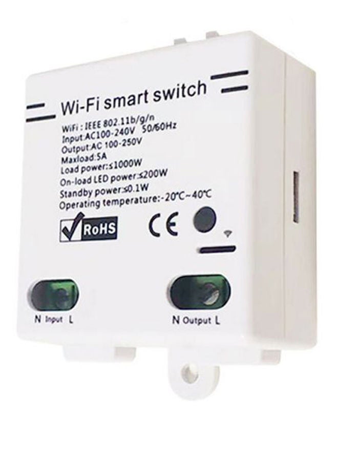 NIBEMINENT Wi-Fi Smart Switch White 
