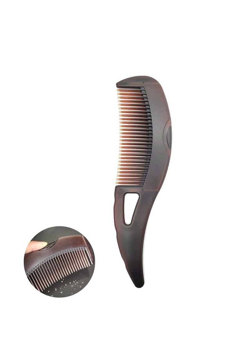 Multi-Purpose Anti-Dandruff Comb – Hollow Button Design for Detox & Scalp Psoriasis Relief, Lice Removal & Energy Massage Comb for Women, Men & Kids - Image 1