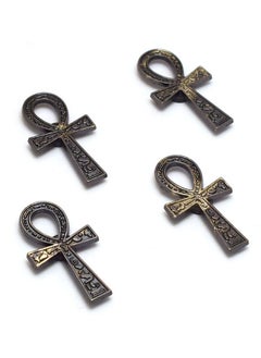 immatgar immatgar pharaonic ankh key necklace jewellery ancient Egyptian souvenirs gifts from Egypt Collectible Pharaohs (Gold Platted - Style2) Indulge in the timeless allure of ancient Egypt with our mesmerizing Pharaonic Egyptian necklace. Crafted with reverence to the grandeur of Pharaonic culture, this exquisite piece of jewelry is a tribute to the opulence and mystique of the Nile's ancient 